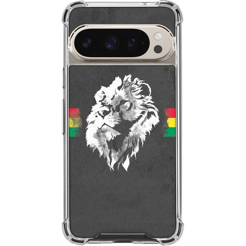 Horizontal Banner -  Lion of Judah Pixel 9/9 Pro Clear Case